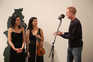 Duo Gazzana, with host John Schaefer