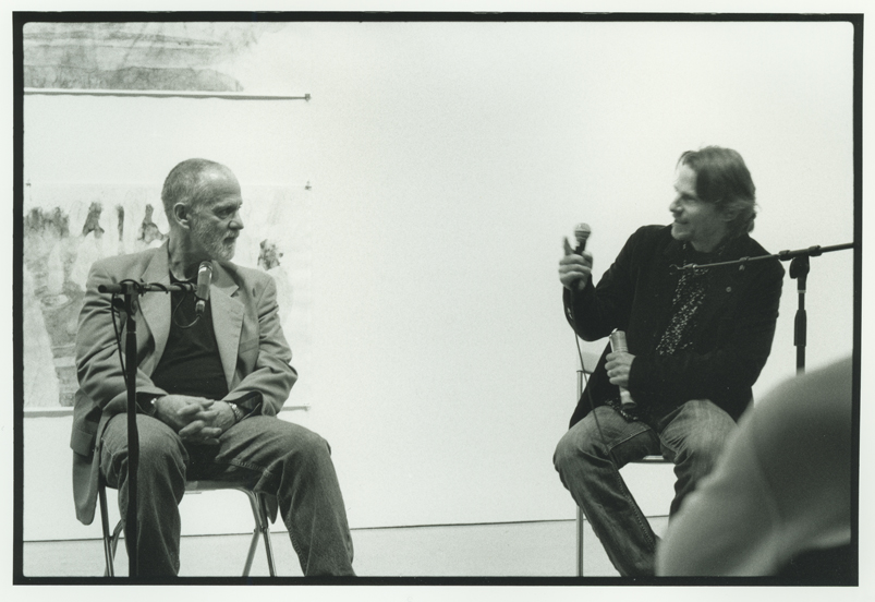 Steven Mackey interviews Newsweek art critic Peter Plagens at Robert MIller Gallery in 2007